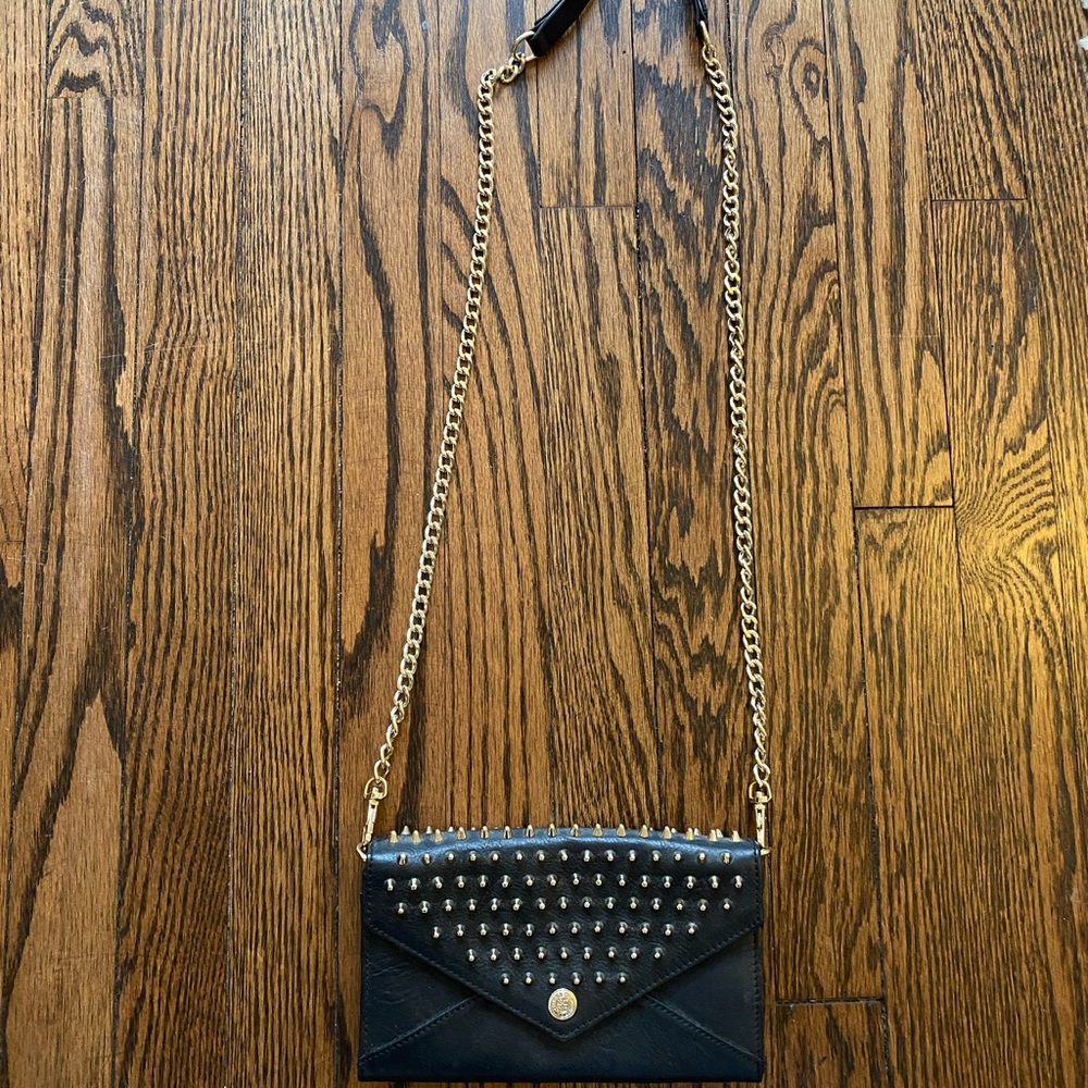 Rebecca Minkoff wallet on a chain bag